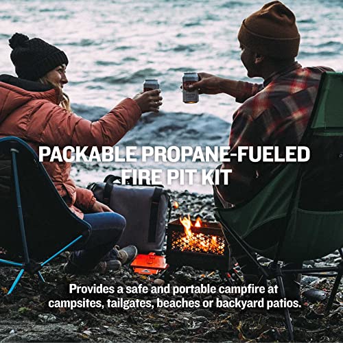 Ignik FireCan Portable Propane Fire Pit with Hose and Adjustable Regulator - Image 2