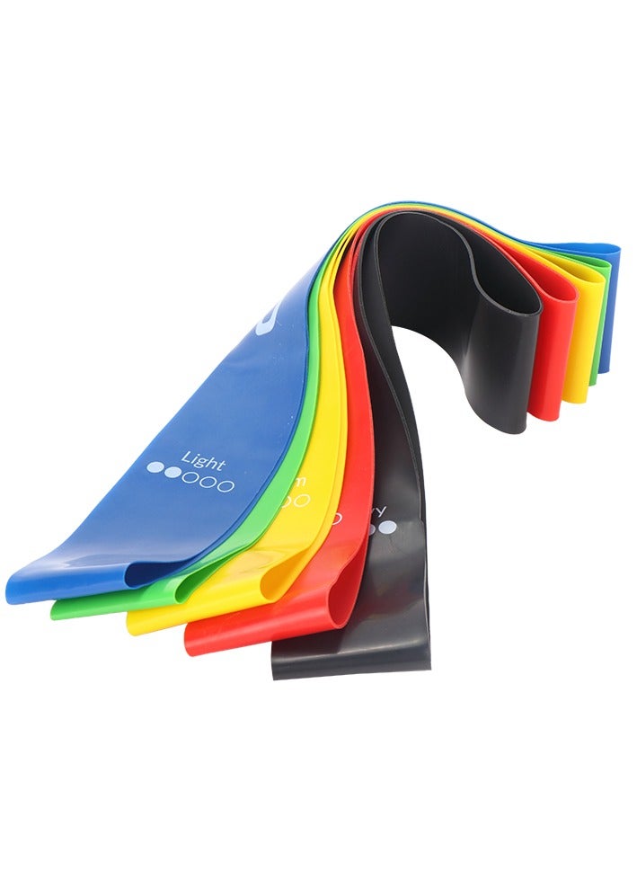 أتش برو شريط التمرين المصنوع من اللاتكس من إتش إم سبورتس | شريط لياقة بدنية مدمج ومرن - Image 2