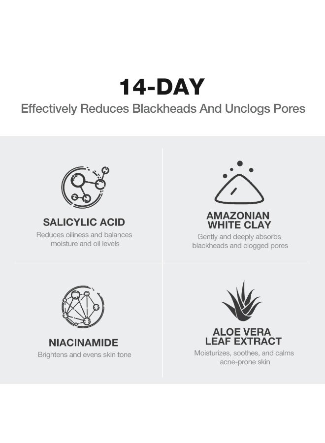 سكينيفر SKINEVER Salicylic Acid Deep Pore Cleansing Mud Mask – Detox & Oil Control | Acne-Prone Skin Care - Image 2