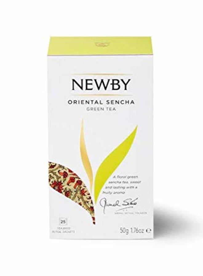 NEWBY Oriental Sencha Classic Tea Bags Packet - Image 2
