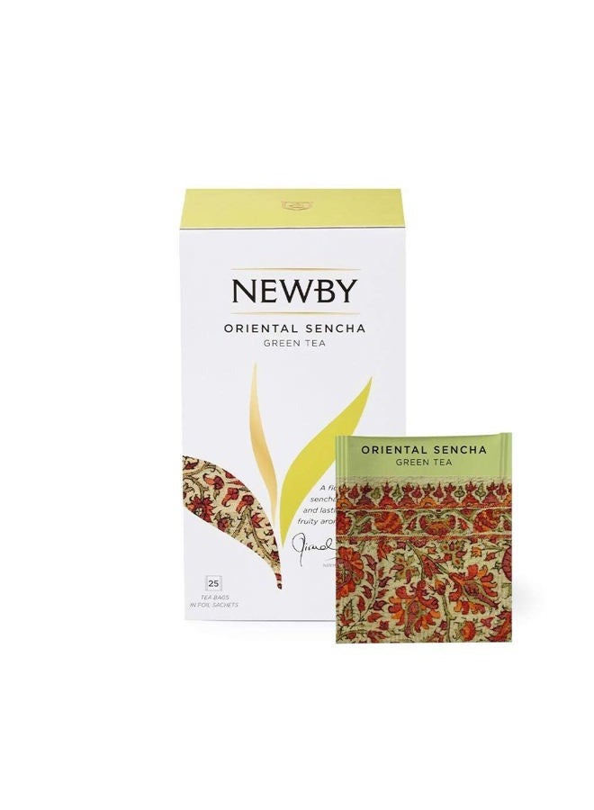 NEWBY Oriental Sencha Classic Tea Bags Packet - Image 1