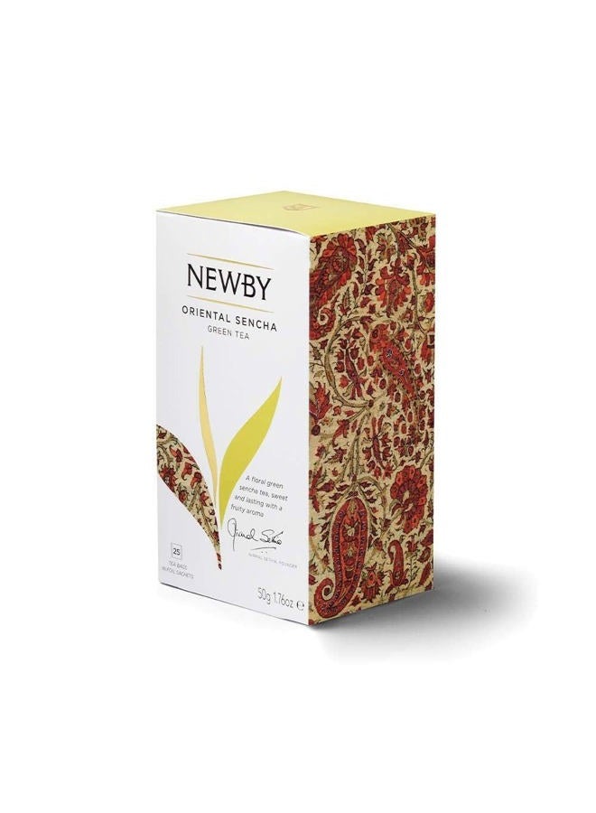 NEWBY Oriental Sencha Classic Tea Bags Packet - Image 3