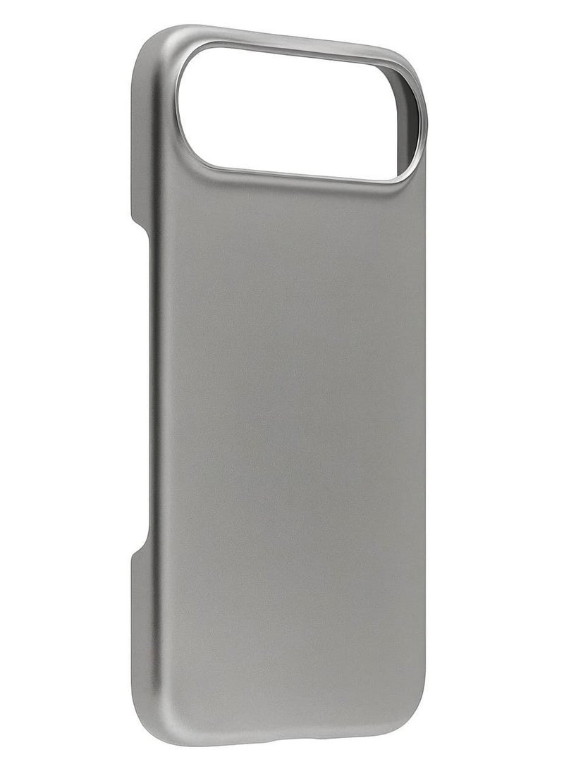 غطاء حماية سيليكون كوبلو لهاتف آيفون 17 إير - رمادي معدني، مقاوم للصدمات، مضاد لبصمات الأصابع، غطاء خلفي ناعم لطيف على البشرة - Image 2
