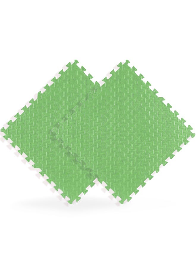 EVA Foam Mat, Foam Baby Play Mat, Puzzle Mat for kids Activity, 2 Pack 60cmx60cmx2.5cm Interlocking Foam Floor Mat for Nursery Room Gym Exercise and Yoga - Image 1