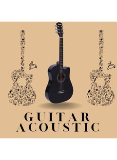 Megarya Megarya 38" Black Acoustic Guitar Starter Kit (Combo Offer)  - Image 2