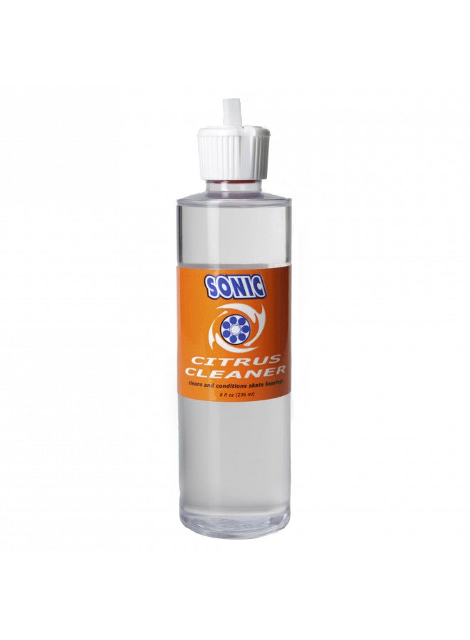 SONIC Citrus Skate Bearing Cleaner, Cleans Inline Skate, Roller Skate and Skateboard Bearings, Earth friendly, 8 oz, Made in USA - Image 1