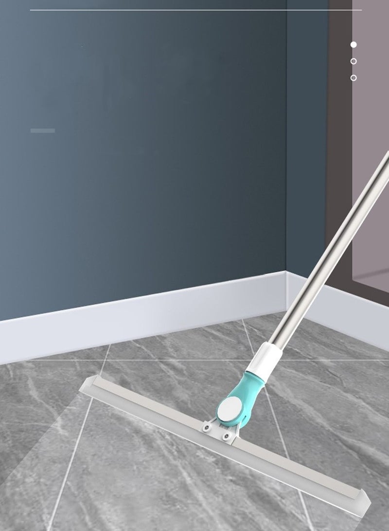 Silicone scraper broom for bathroom floor scraper, floor scraper, bottom scraper, white, width 35CM, length 120CM - Image 4