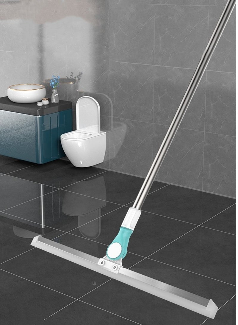 Silicone scraper broom for bathroom floor scraper, floor scraper, bottom scraper, white, width 35CM, length 120CM - Image 3