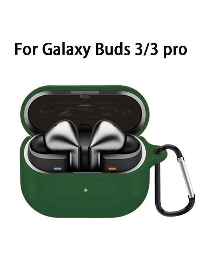 GMORO Suitable for Bluetooth Earphones,Samsung Galaxy Buds 3/3 Pro Protective Case,Silicone Anti Drop and Anti Water Cover - Image 1
