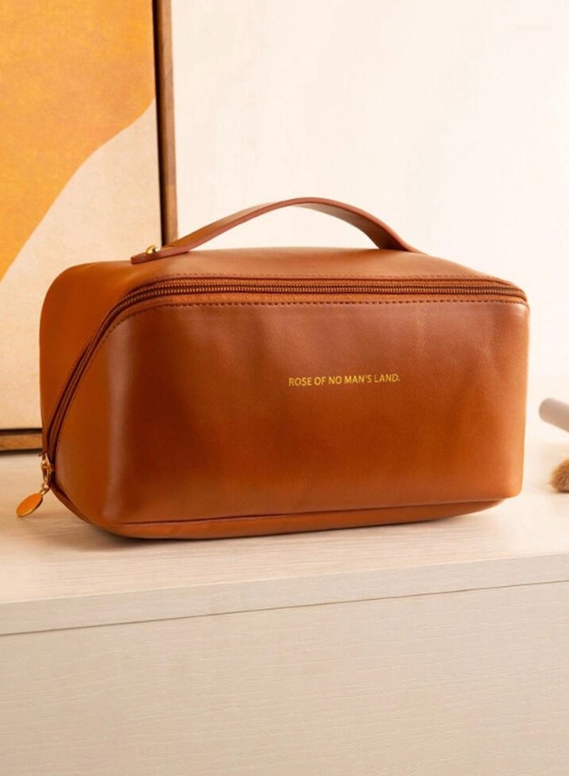 PU Leather Cosmetic Pouch Pack of 1 - Image 4