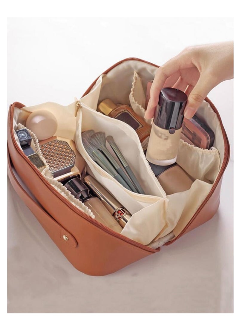PU Leather Cosmetic Pouch Pack of 1 - Image 5