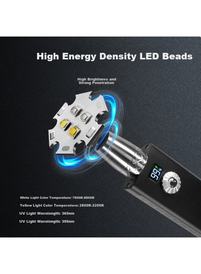 Mixout Professional Jade Identification Flashlight elry Jadeite Testing Upgraded Dial Stepless Dimming Flashlight - Image 5