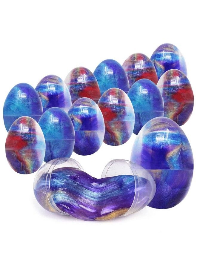 Bottles N Bags 12 Slime Putty Eggs Galaxy Slimeslime Party Favors Birthday Gift Classroom Prizes For All Ages  - Image 1