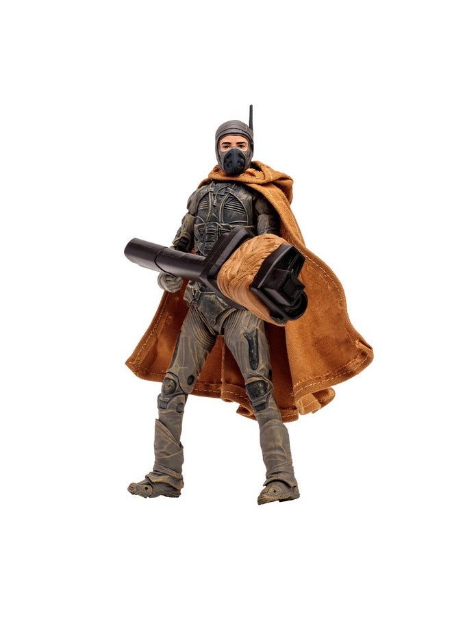 McFarlane Toys - Dune: Part Two Stilgar & Shishakli 7-Inch Action Figures 2-Pack Gold Label - Incredibly Detailed Fremen Leaders With Ultra Articulation, Cannons, And Collectible Art Cards - Image 1