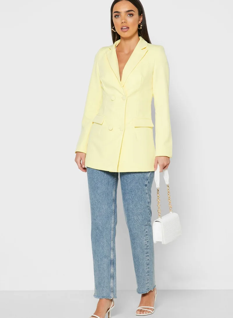 4th & Reckless Double Breasted Blazer