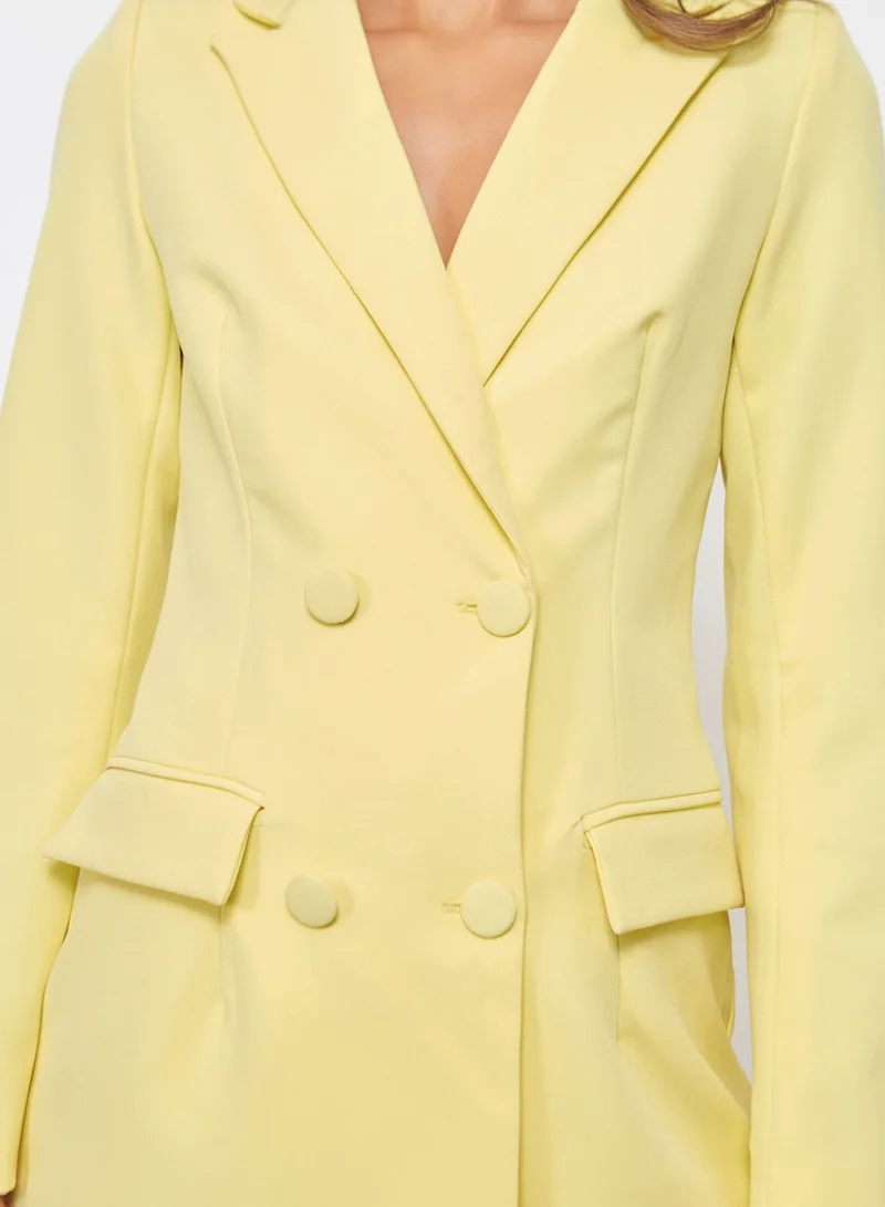 4th & Reckless Double Breasted Blazer