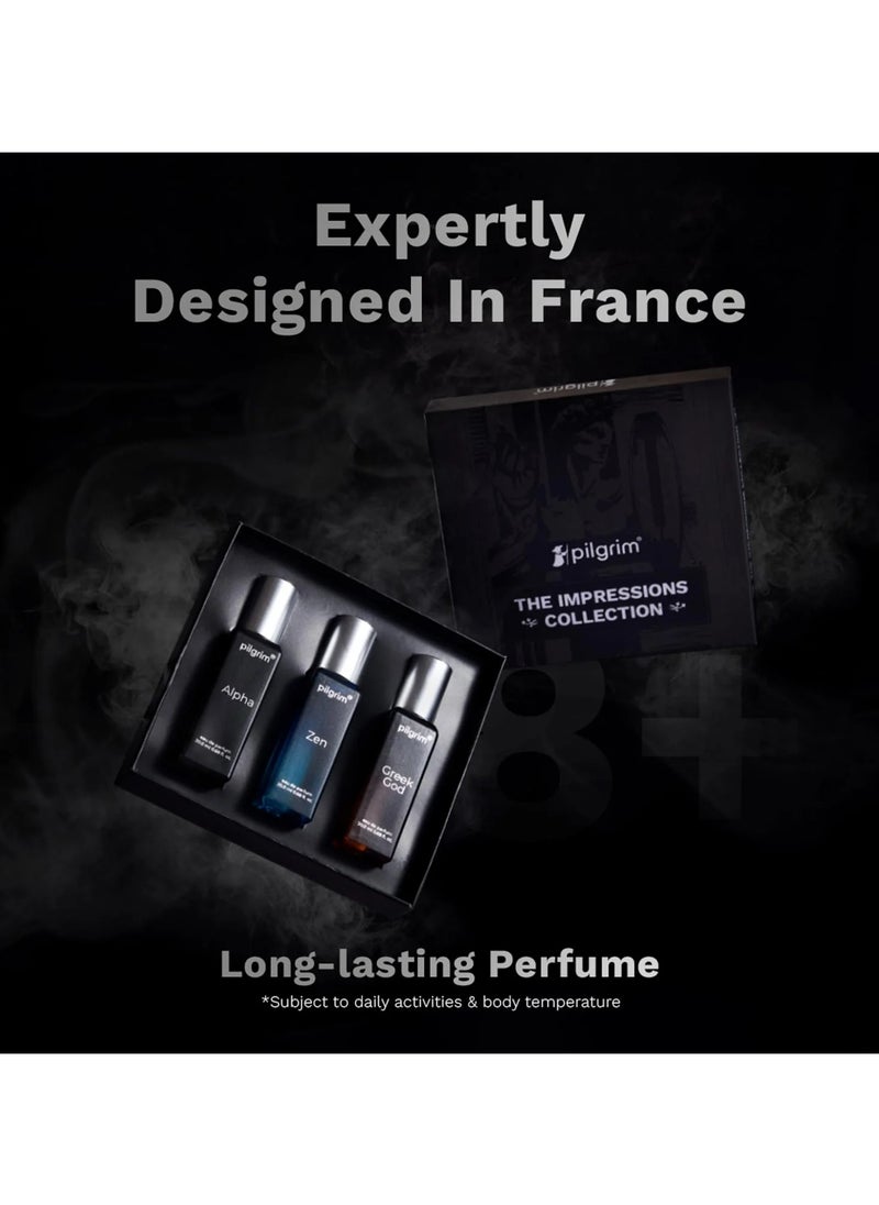 PILGRIM Pilgrim The Impressions Collection 3 in 1 (3x20ml) Gift Box Perfume  - Image 3