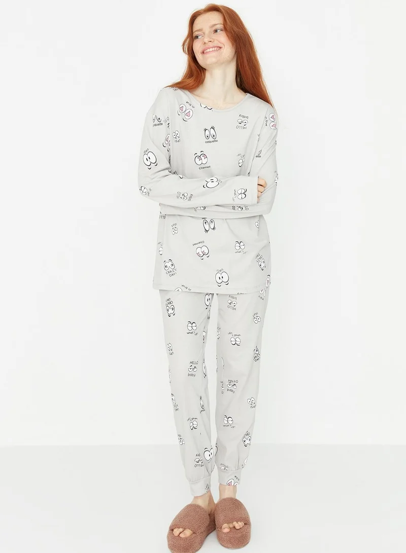 trendyol Knitted Pyjama Set