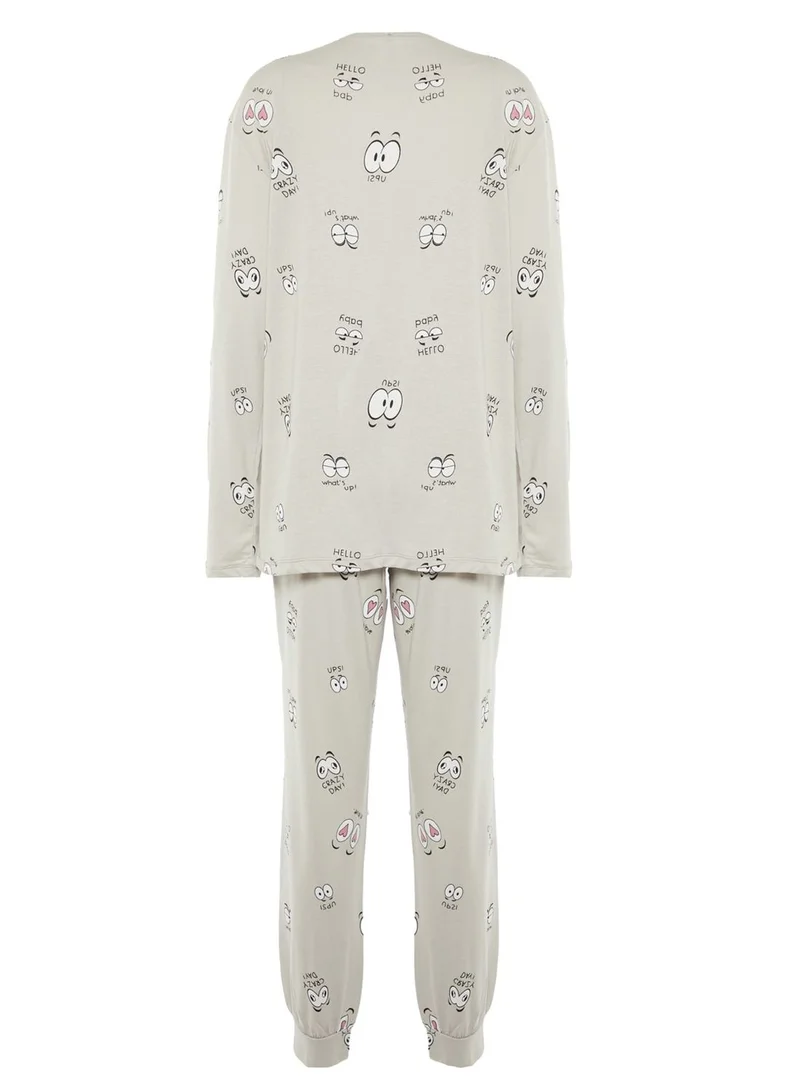 trendyol Knitted Pyjama Set