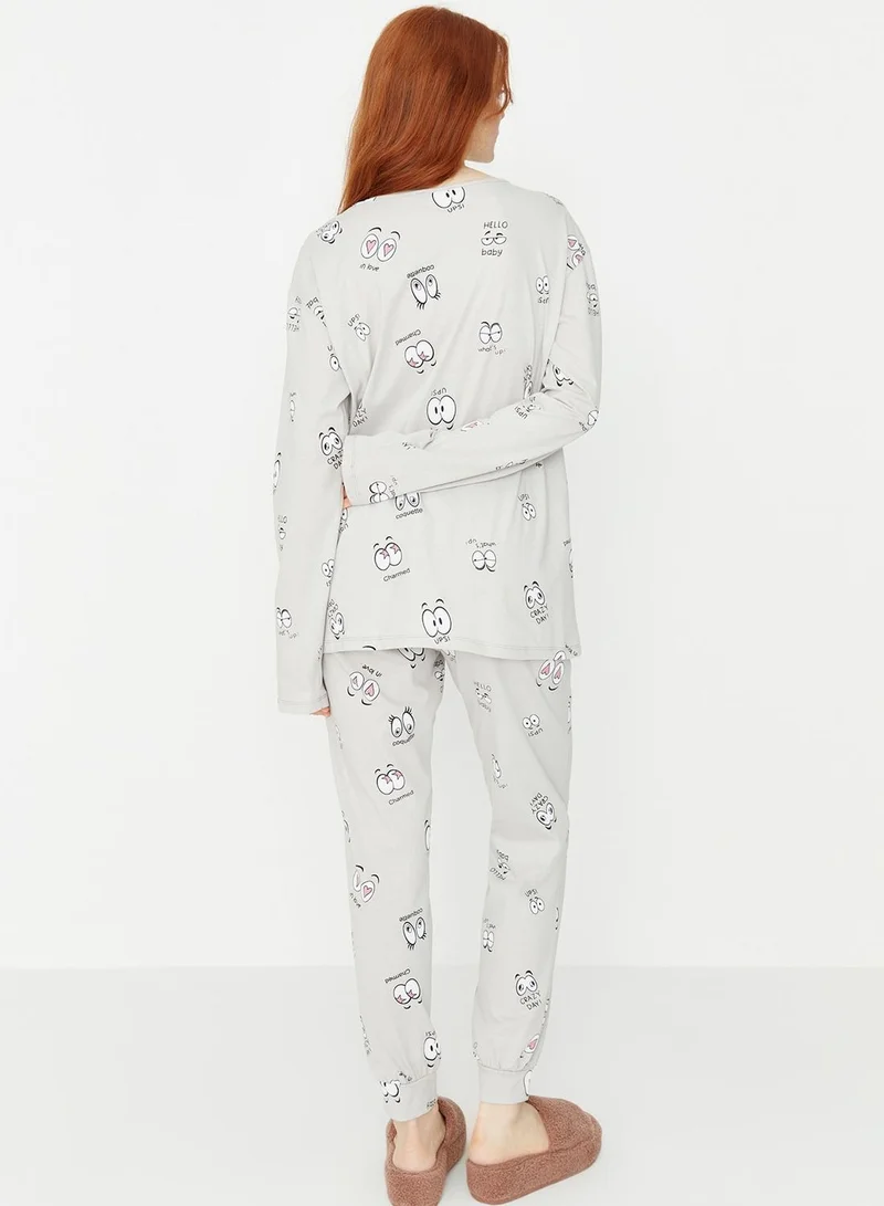 trendyol Knitted Pyjama Set