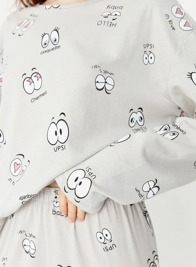 trendyol Knitted Pyjama Set