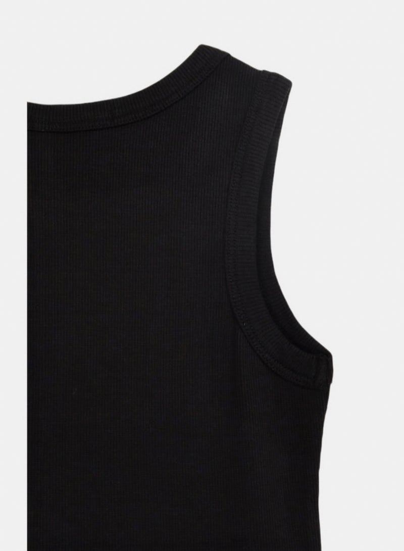 Carina Ribbed Sleeveless Lounge Dress - Image 5