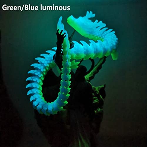 Stronghero3D PLA 3D Printer Filament,Glow in the Dark Filament, Glow Green/Blue 1.75mm(2.2LBS) Accuracy +/-0.05mm for Ender3 Ender5 CR10 - Image 5