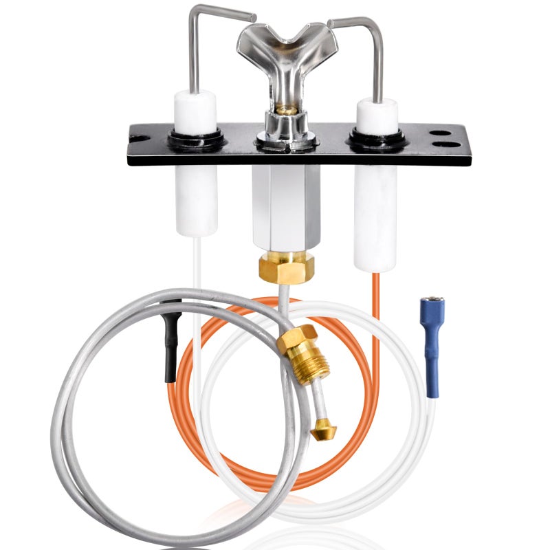 Hiorucet IPI Pilot Assembly 2090012 Natural Gas for Heatilator HeatNGlo QuadraFire Outdoor Lifestyle and Majestic Fireplaces Parts Heatilator NDV4236I Pilot Assembly Igniter SRV2090012