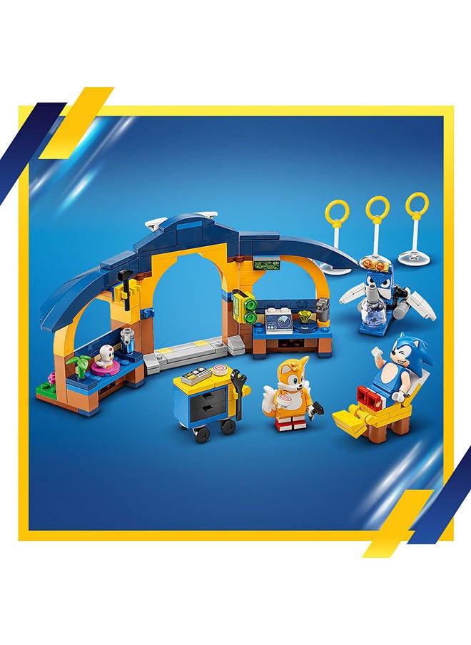 LEGO - Sonic the Hedgehog Tails’ Workshop and Tornado Plane 76991 Building Toy Set for Ages 6+; Includes 4 Characters and Accessories for Creative Role Play (376 Pieces) - Image 1