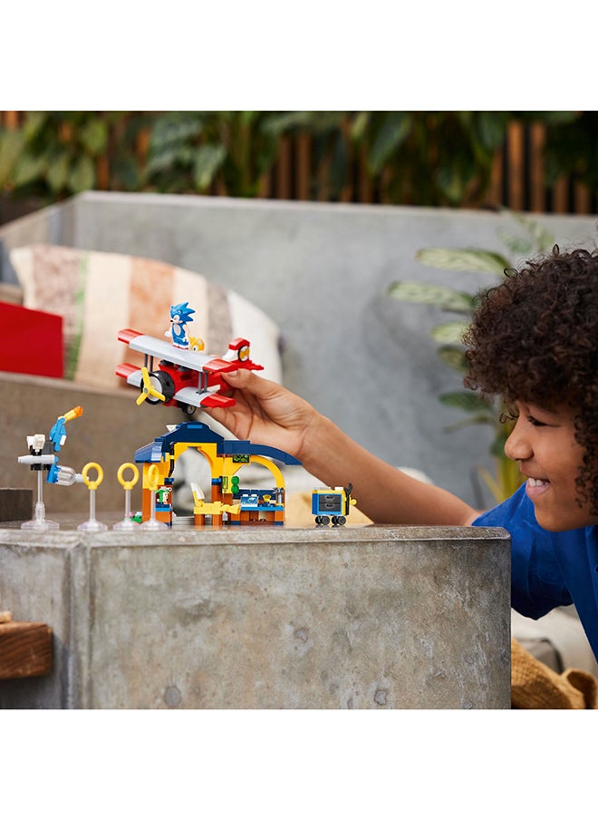 LEGO - Sonic the Hedgehog Tails’ Workshop and Tornado Plane 76991 Building Toy Set for Ages 6+; Includes 4 Characters and Accessories for Creative Role Play (376 Pieces) - Image 1