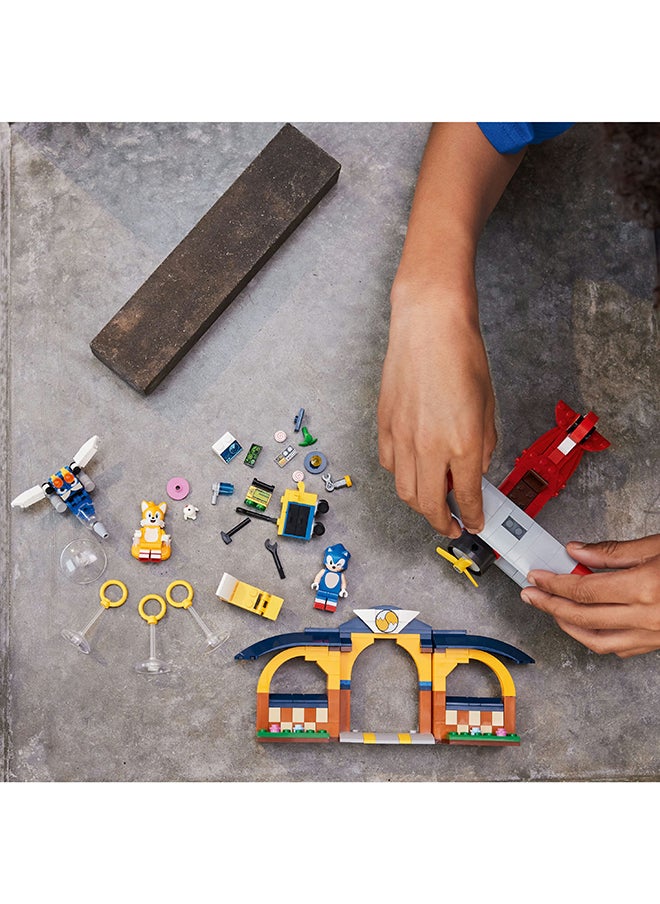 LEGO - Sonic the Hedgehog Tails’ Workshop and Tornado Plane 76991 Building Toy Set for Ages 6+; Includes 4 Characters and Accessories for Creative Role Play (376 Pieces) - Image 1