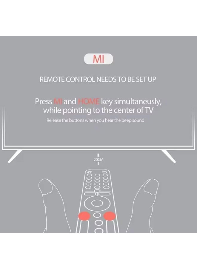 Remote Control XMRM-M3 Suitable for Xiaomi Smart TV L55M6-ESG L55M6-ARG MDZ-24-AA with battery - Image 3