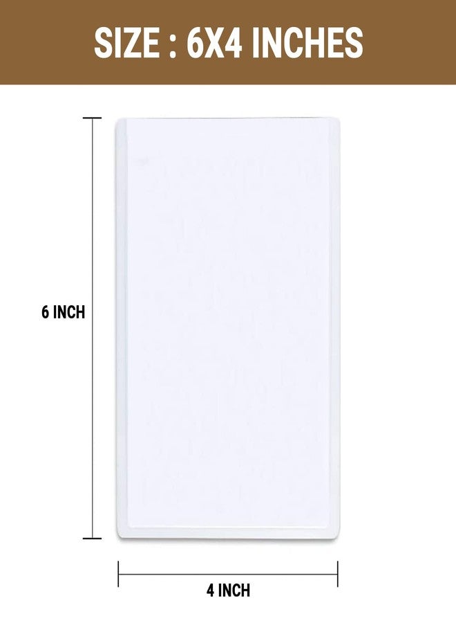 TurtleGrip Magnetic Refrigerator Photo Frames (Pack of 2) Photo Size: 4 x 6 inches (10 x 15cm) Reusable Black Magnet Fridge Photo Frame for Locker, Office Cabinet Any Metal Surface, Magnet Image Holder, etc. - Image 2
