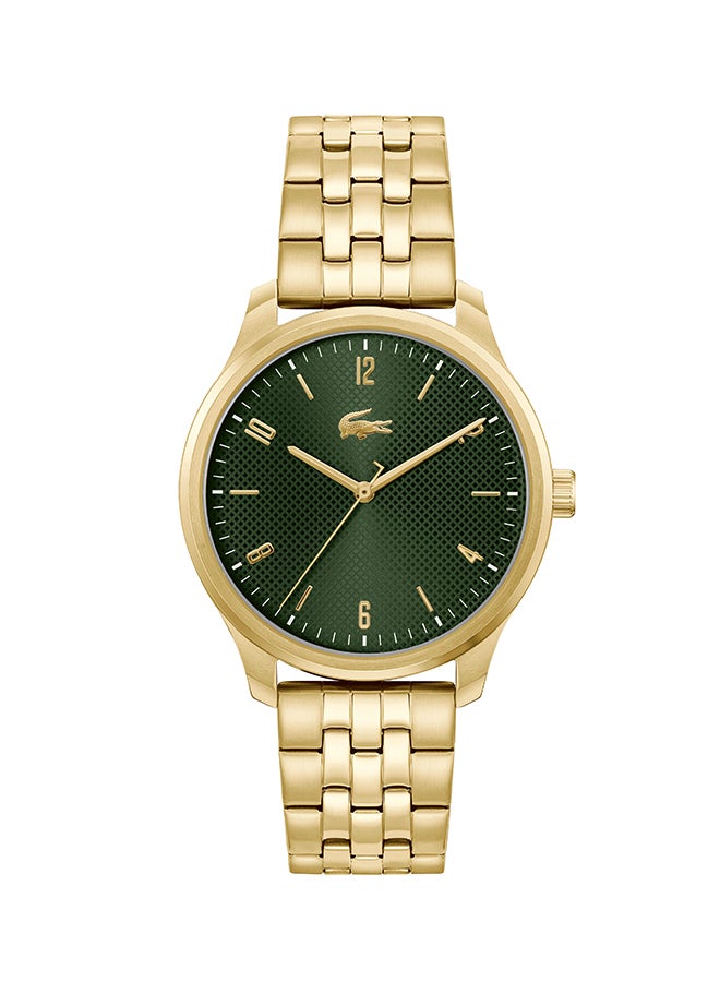 Men's Analog Round Shape Stainless Steel Wrist Watch 2011326 - 42 Mm