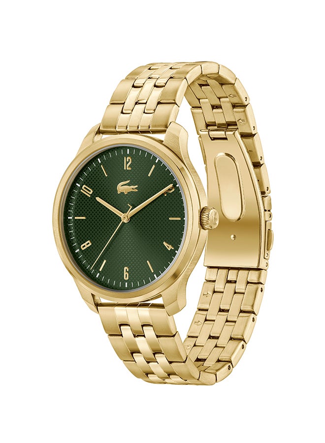 Men's Analog Round Shape Stainless Steel Wrist Watch 2011326 - 42 Mm