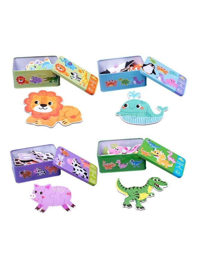 نيبمينينت مجموعة أحجية قطع تركيب الصور بتصميم رسومات كرتونية من الخشب مكونة 6 - Image 4