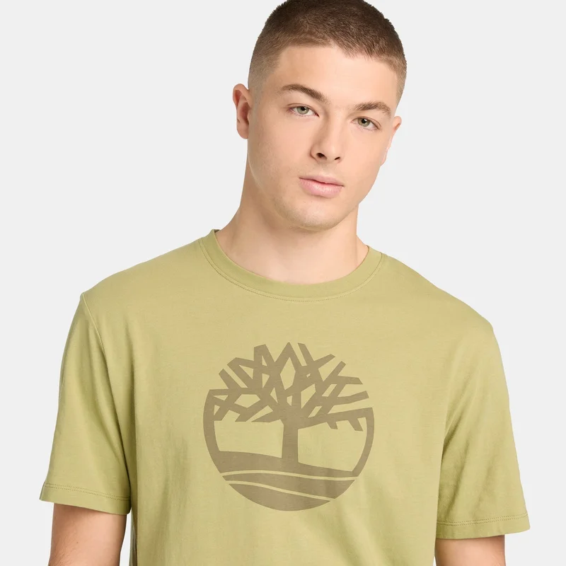 تمبرلاند Men's Stack Logo T-Shirt