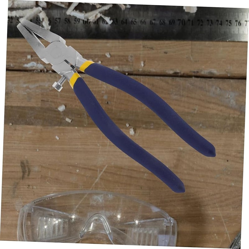 كماشة تكسير زجاج ثقيلة لتقطيع الزجاج الملون بمقبض مريح احترافي - Image 5