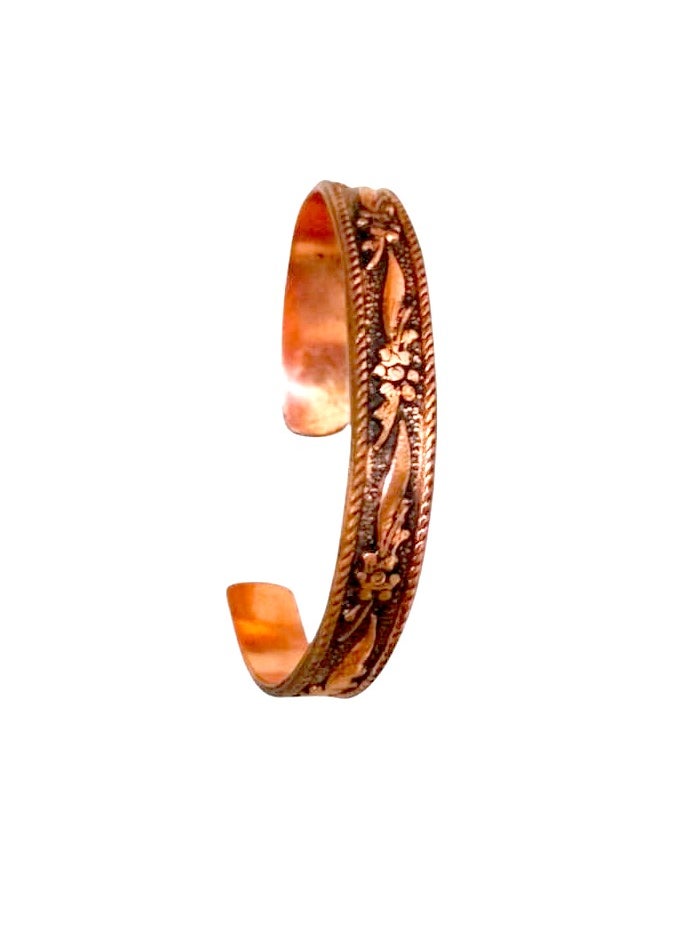 Generic - Ring Energy Bracelet, Pure Red Copper for Men Heavy Weight Without Stones MODEL NO. 01 - Image 1