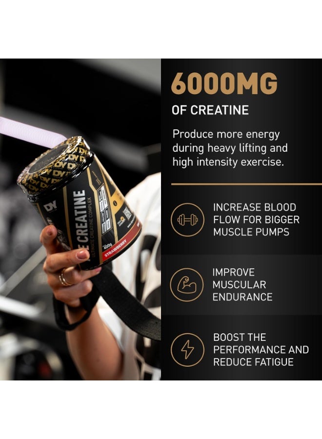 DY Nutrition The Creatine 400g – Cherry Flavor - Image 4
