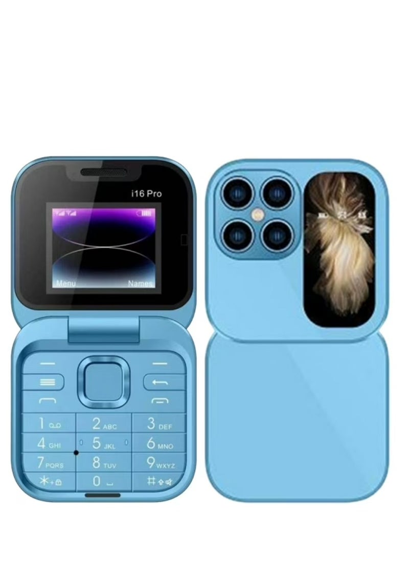 alimoto Mini Flip Mobile Phone, 2024 New Foldable Cell Phone  - Image 2