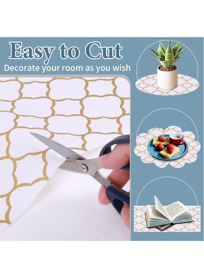 PVC Cabinet Mats Refrigerator Anti Slip Mats Waterproof And Oil Proof Mats Kitchen Drawer Storage Mats Dust Proof Mats Shelf Liners For Kitchen Cabinets Non Adhesive Cabinet Liner Non Slip Contact P - Image 4