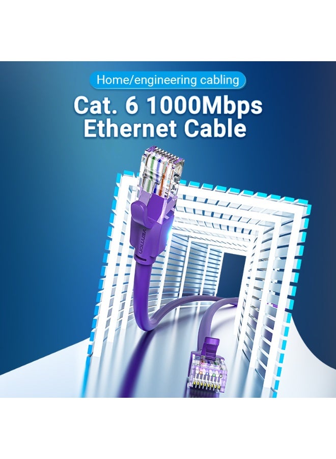 VENTION Cat.6 UTP Patch Cable 1M Purple Model # IBEVF - Image 2