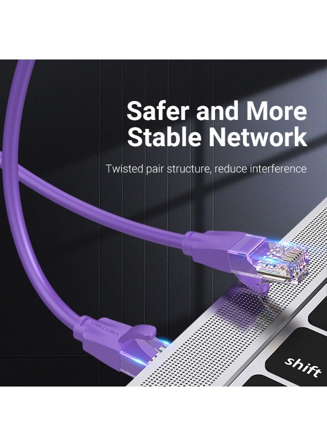 VENTION Cat.6 UTP Patch Cable 1M Purple Model # IBEVF - Image 4