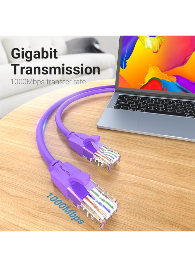 VENTION Cat.6 UTP Patch Cable 1M Purple Model # IBEVF - Image 3