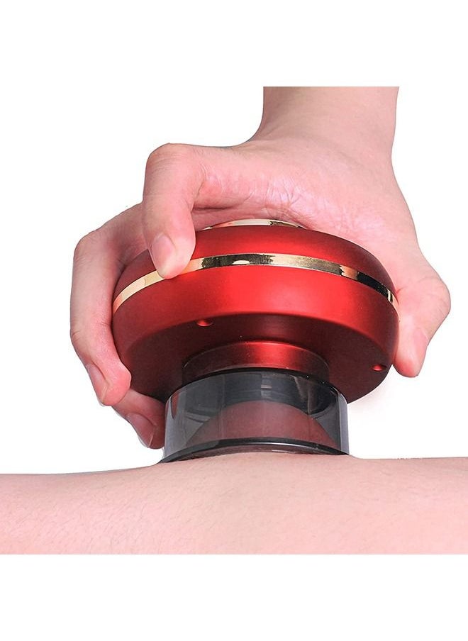 Arabest - Vacuum Cupping Therapy Set,Smart Cupping Therapy Massager,Electric Cupping Massager, Cellulite Massager Remover Machine Gua Sha Tool, Household All-body Dredging and Massage Device with Two Cups - Image 1