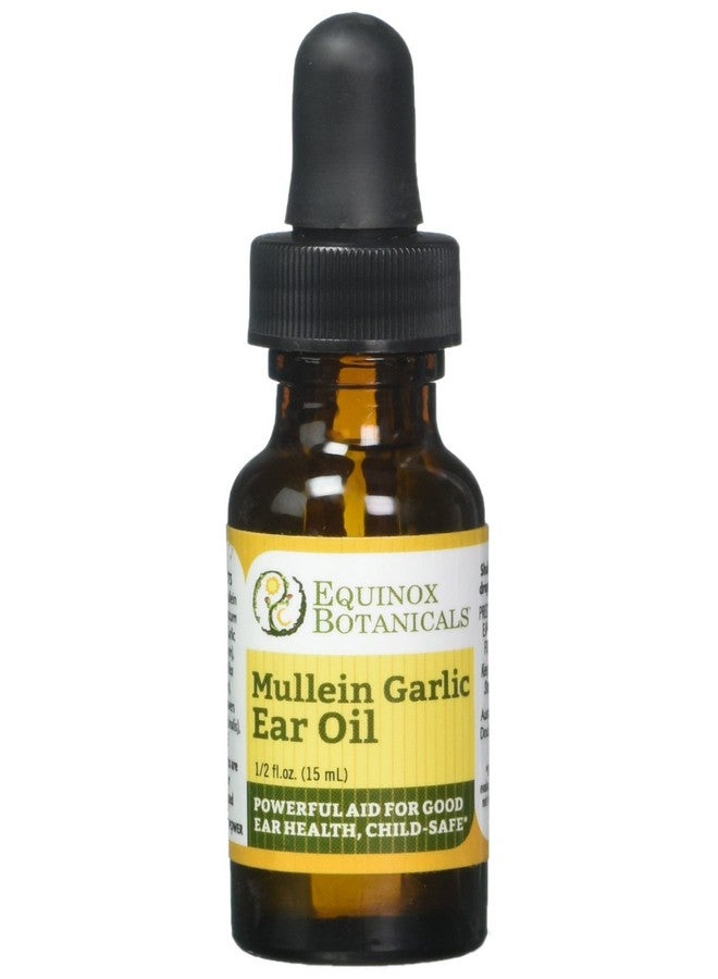 Equinox Botanicals Mullein Garlic Ear Oil .5 oz - Image 1
