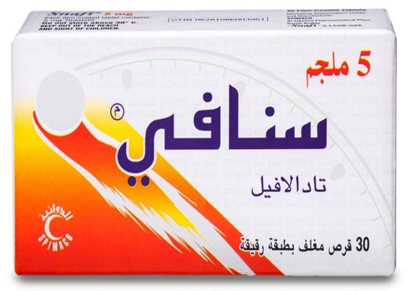 Snafi 5 mg Tablet 30 pcs