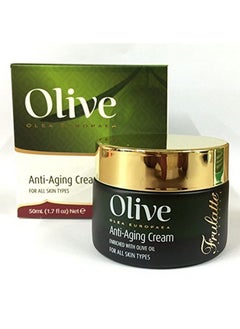 OLIVE Frulatte Olive Olea Europaea Olive Oil Anti Aging Cream For All Skin 50Ml  - Image 1