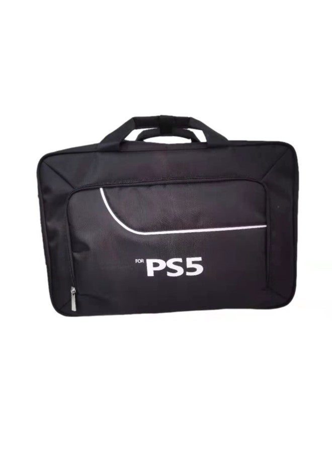 PS5 Host Storage Bag PS5 Shoulder Bag Portable Double Bag Storage Protection Bag Shoulder Handbag-Product Color:PS5 High-end Shoulder Bag - Image 1